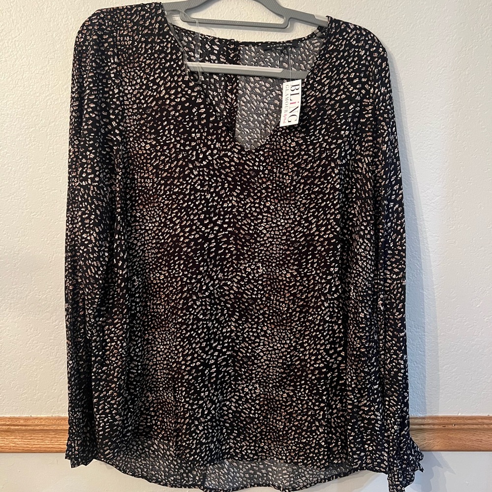 Staccato Long Sleeve Relaxed Blouse